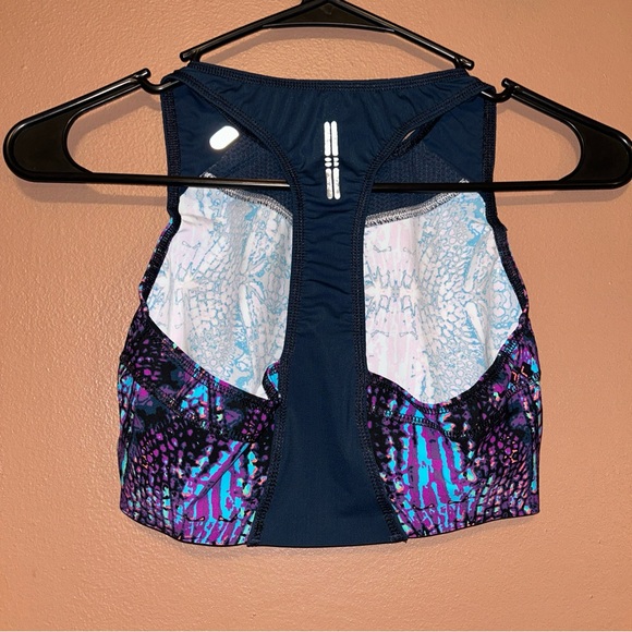 SWEATY BETTY Women Sport Top Home Straight Run Tank XS Crop Midrif Racer Back - Picture 8 of 8